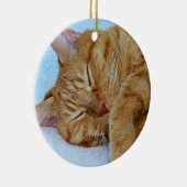 Décoration En Céramique Chat couché (Droite)