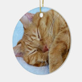 Décoration En Céramique Chat couché (Gauche)