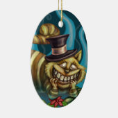 Décoration En Céramique Chat de Cheshire (Droite)