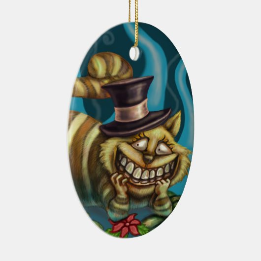 Décoration En Céramique Chat de Cheshire (Droite)