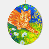 Décoration En Céramique Chat de nuit (Gauche)
