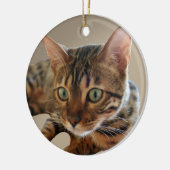 Décoration En Céramique Chat du Bengale (Gauche)