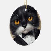 Décoration En Céramique Chat intelligent (Droite)