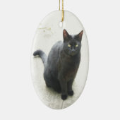 Décoration En Céramique Chat noir (Droite)