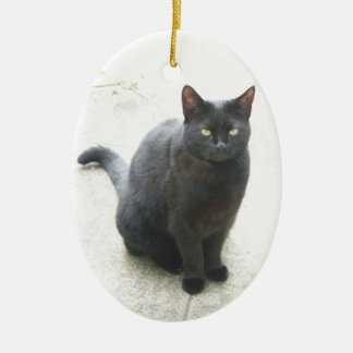 Décoration En Céramique Chat noir