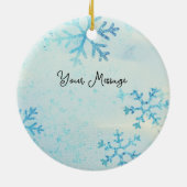 Décoration En Céramique Chat noir de Noël vitrail miaulant (Dos)