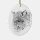 Décoration En Céramique chat persan (Droite)