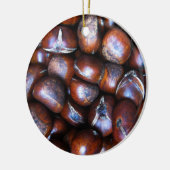Décoration En Céramique Châtaignes (Gauche)