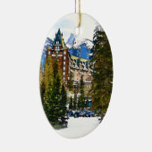 Décoration En Céramique Château des Rocheuses - Banff Canada (Droite)