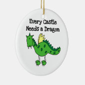 Décoration En Céramique Château Dragon (Droite)