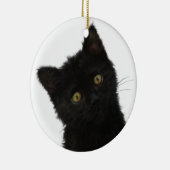 Décoration En Céramique Chaton noir de Luna Bella (Droite)