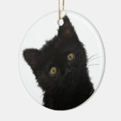 Décoration En Céramique Chaton noir de Luna Bella (Gauche)