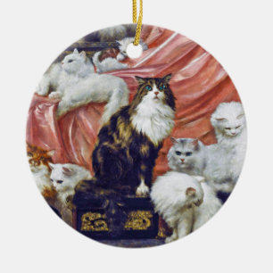 Décoration En Céramique Chats (Les amoureux de ma femme), Carl Kahler