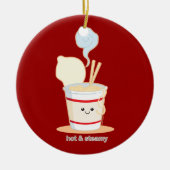 Décoration En Céramique Chaud et chaud et humide (Devant)