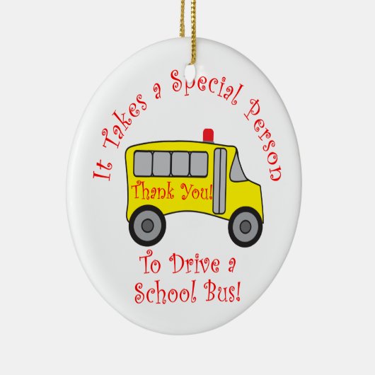 Décoration En Céramique Chauffeur de bus (Droite)