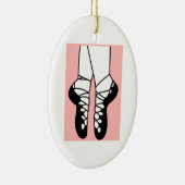 DÉCORATION EN CÉRAMIQUE CHAUSSURES DE DANSE IRLANDAISE (Droite)