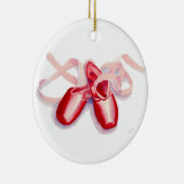 Décoration En Céramique Chaussures d'orteils rouges (Droite)