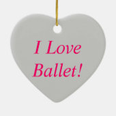 Décoration En Céramique Chaussures en ballet rose (Dos)