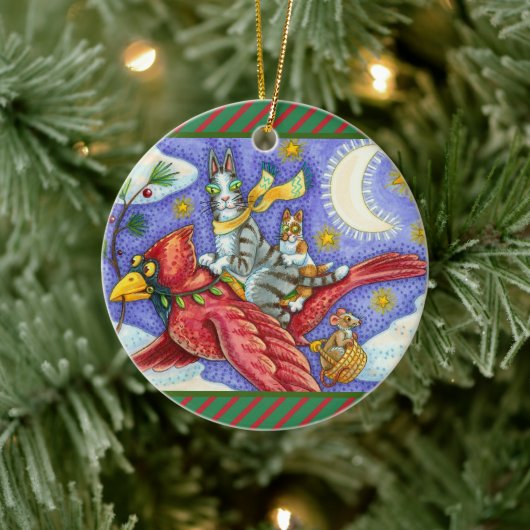 DÉCORATION EN CÉRAMIQUE CHAUSSURES FUNNY N'FITZ, CARDINATEUR GÉANT DE NOËL (Arbre)