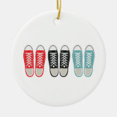 Décoration En Céramique Chaussures Grunge (Devant)