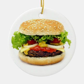 Décoration En Céramique Cheeseburger