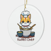 Décoration En Céramique Chef de Ramen (Gauche)