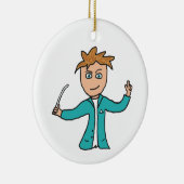 Décoration En Céramique Chef d'orchestre (Droite)