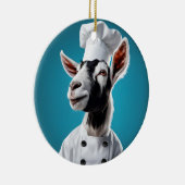 Décoration En Céramique Chef Goat (Droite)