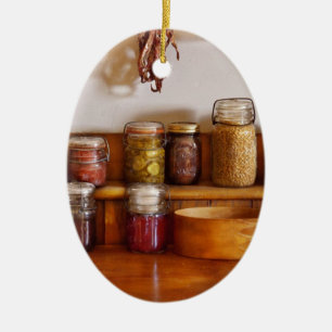 Décoration En Céramique Chef - Nourriture - J'adore préserver les choses