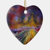 Décoration En Céramique Chemin pourpre (Droite)