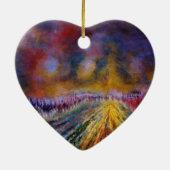 Décoration En Céramique Chemin pourpre (Dos)