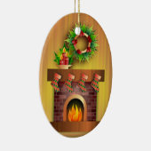 Décoration En Céramique Cheminée avec Bas (Droite)