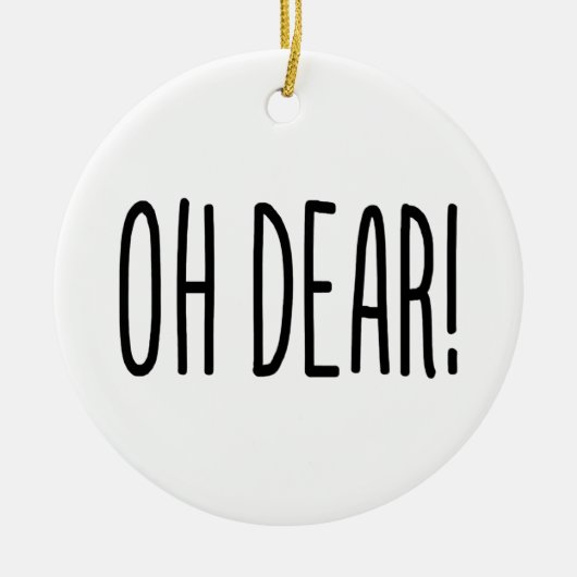 DÉCORATION EN CÉRAMIQUE CHER ! (Devant)