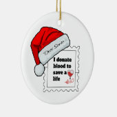 Décoration En Céramique Cher Père Noël mignon Noël personnalisé (Droite)