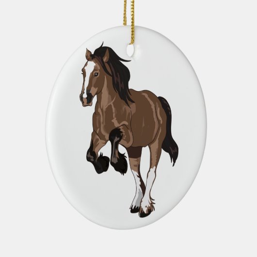 Décoration En Céramique Cheval (Droite)