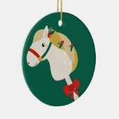 Décoration En Céramique Cheval à bâche (Droite)