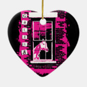 Décoration En Céramique cheval de fenêtre (Dos)