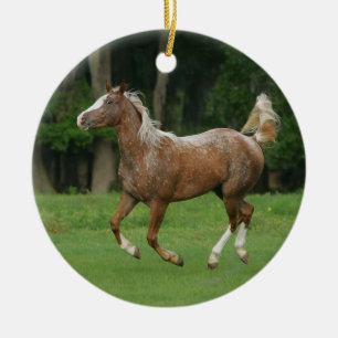 Décoration En Céramique Cheval de l'Appaloosa
