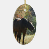 Décoration En Céramique Cheval en automne (Droite)