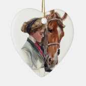 Décoration En Céramique Cheval favori (Droite)