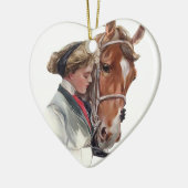 Décoration En Céramique Cheval favori (Gauche)