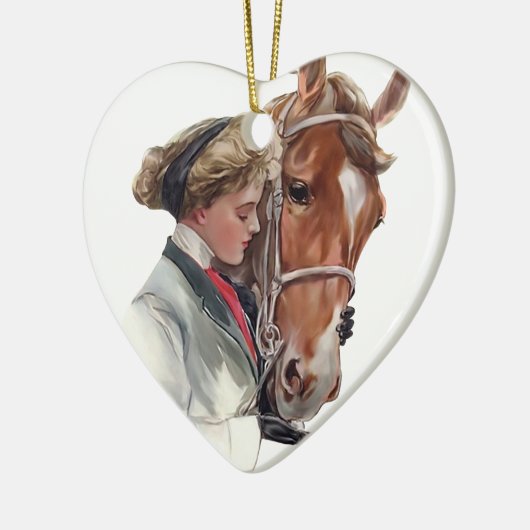 Décoration En Céramique Cheval favori (Gauche)