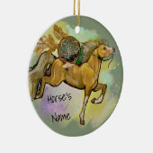 Décoration En Céramique Cheval Palamino Dreamcatcher (Droite)