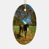 Décoration En Céramique Cheval Peint, (Droite)