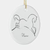 Décoration En Céramique Cheval sauvage Thunder_Cove (Droite)