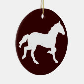 Décoration En Céramique cheval simple (Droite)