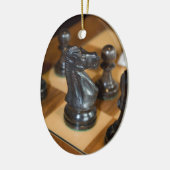 Décoration En Céramique Chevalier noir (Gauche)