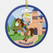 Décoration En Céramique Chevalier sur mesure en Brillant Armure Enfants No (Devant)