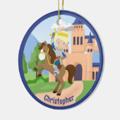 Décoration En Céramique Chevalier sur mesure en Brillant Armure Enfants No (Gauche)