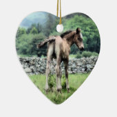 DÉCORATION EN CÉRAMIQUE CHEVAUX (Droite)